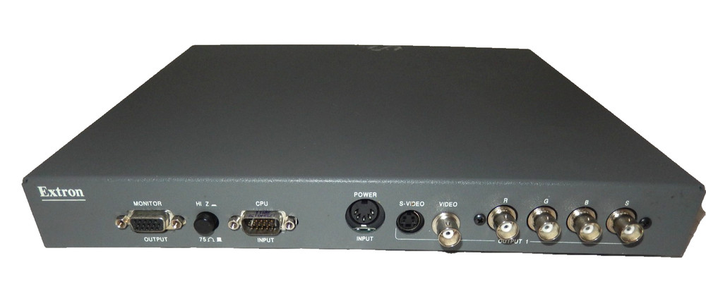 Extron Super Emotia Video Processor Down Scaler With Power Supply & Cables