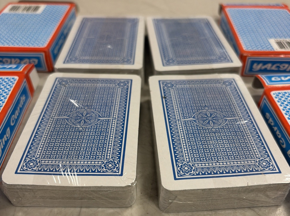 4 Decks Playing Cards New