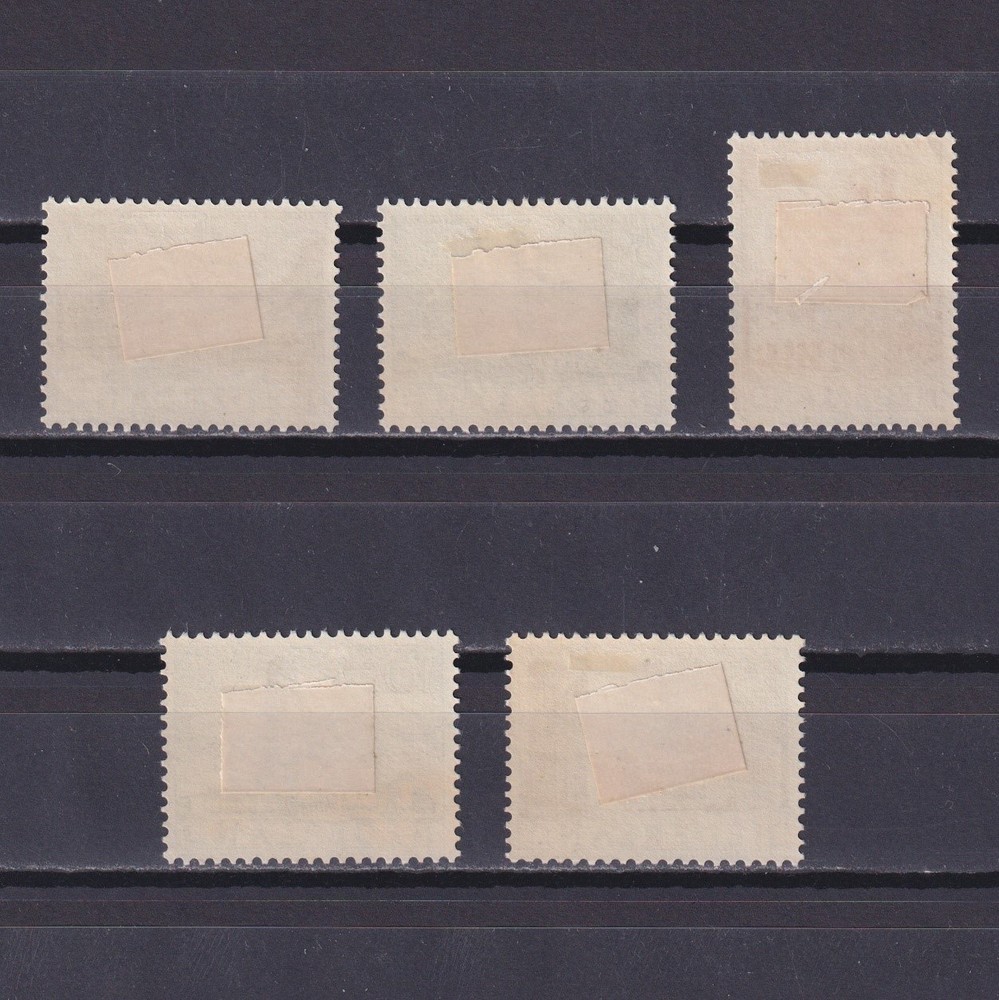 NETHERLANDS 1955, Sc #B276-B280, Architecture, MH