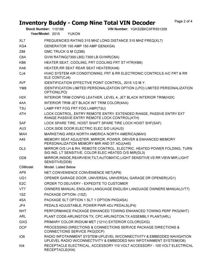 Windshield Mounted Camera Fits 15-16 SRX 10300327