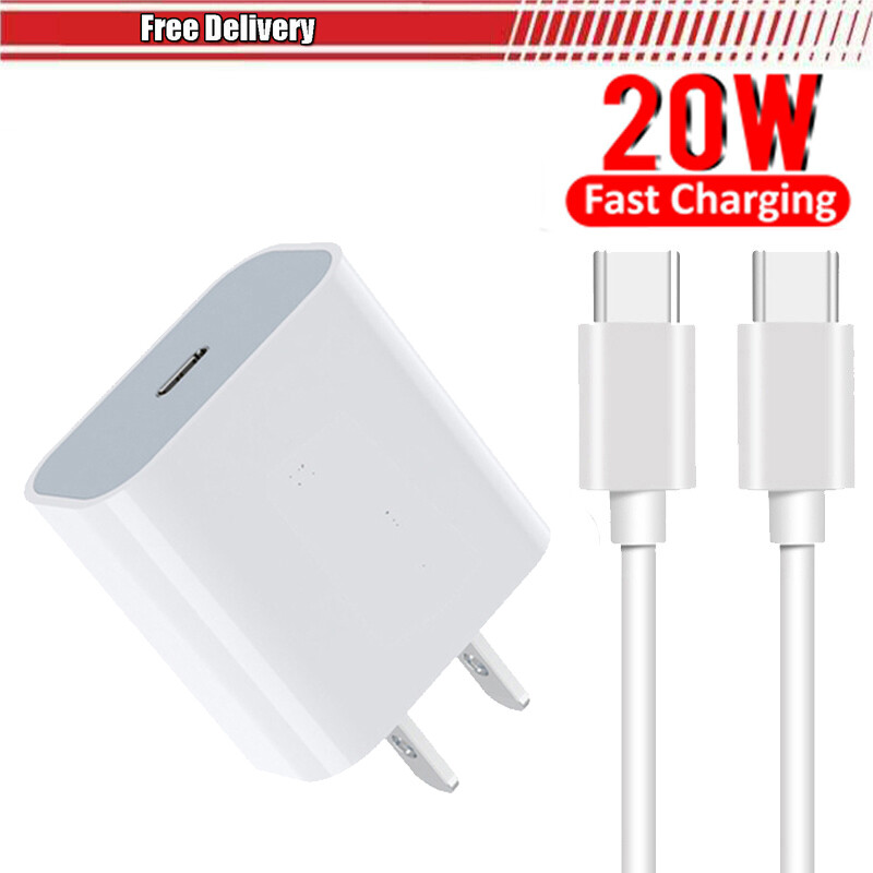 For Samsung Galaxy A03s USB-C Fast Charger Adapter / 6FT Type-C Cable