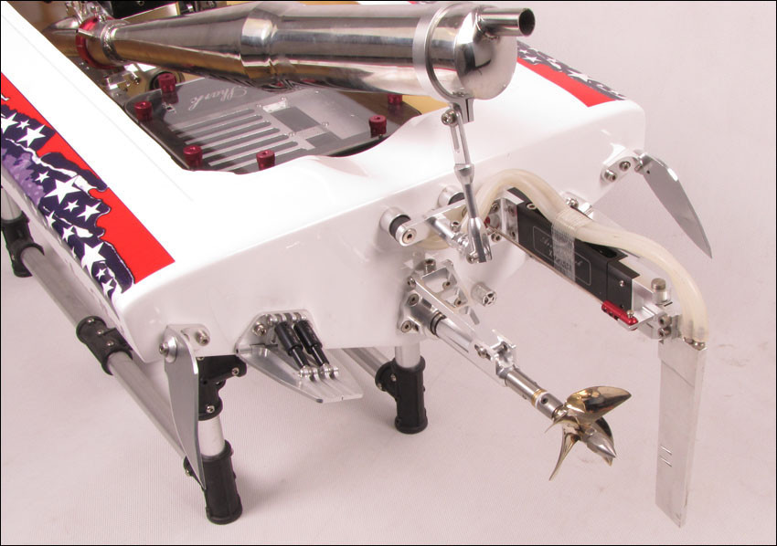 Arrow Shark X-Pilot Fully Extendable Billet Rudder