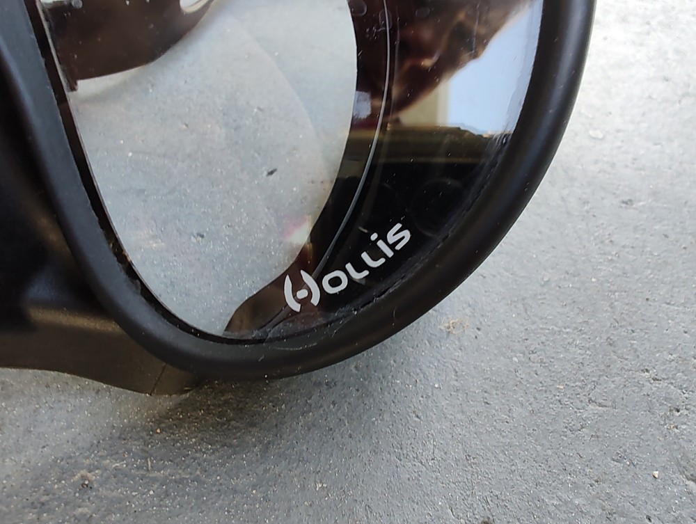 Hollis M1 Frameless Mask Black/Black