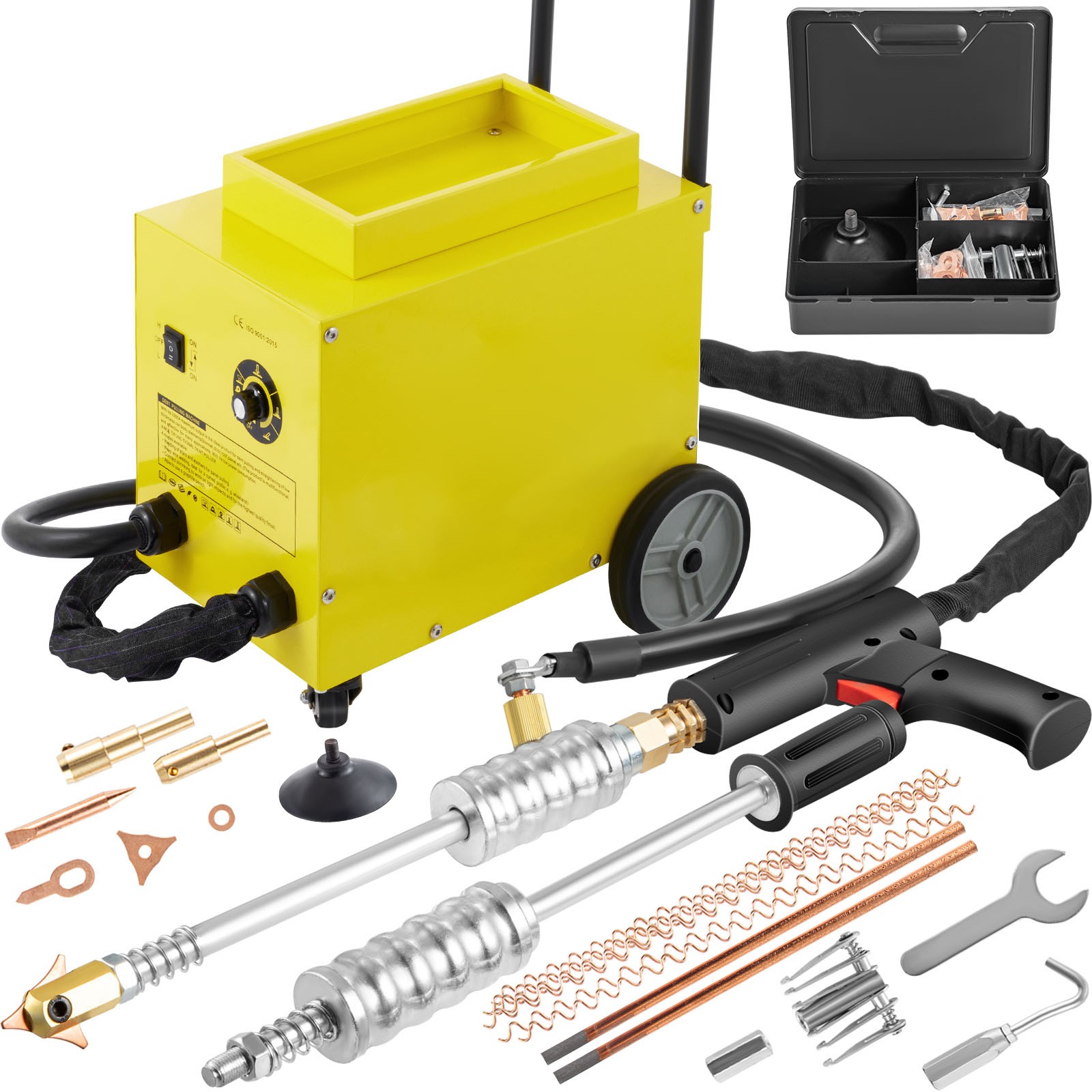 Dent Puller Spot Welder Welding Machine 4.5KVA Car Body Repair Kit 110V 6 Modes