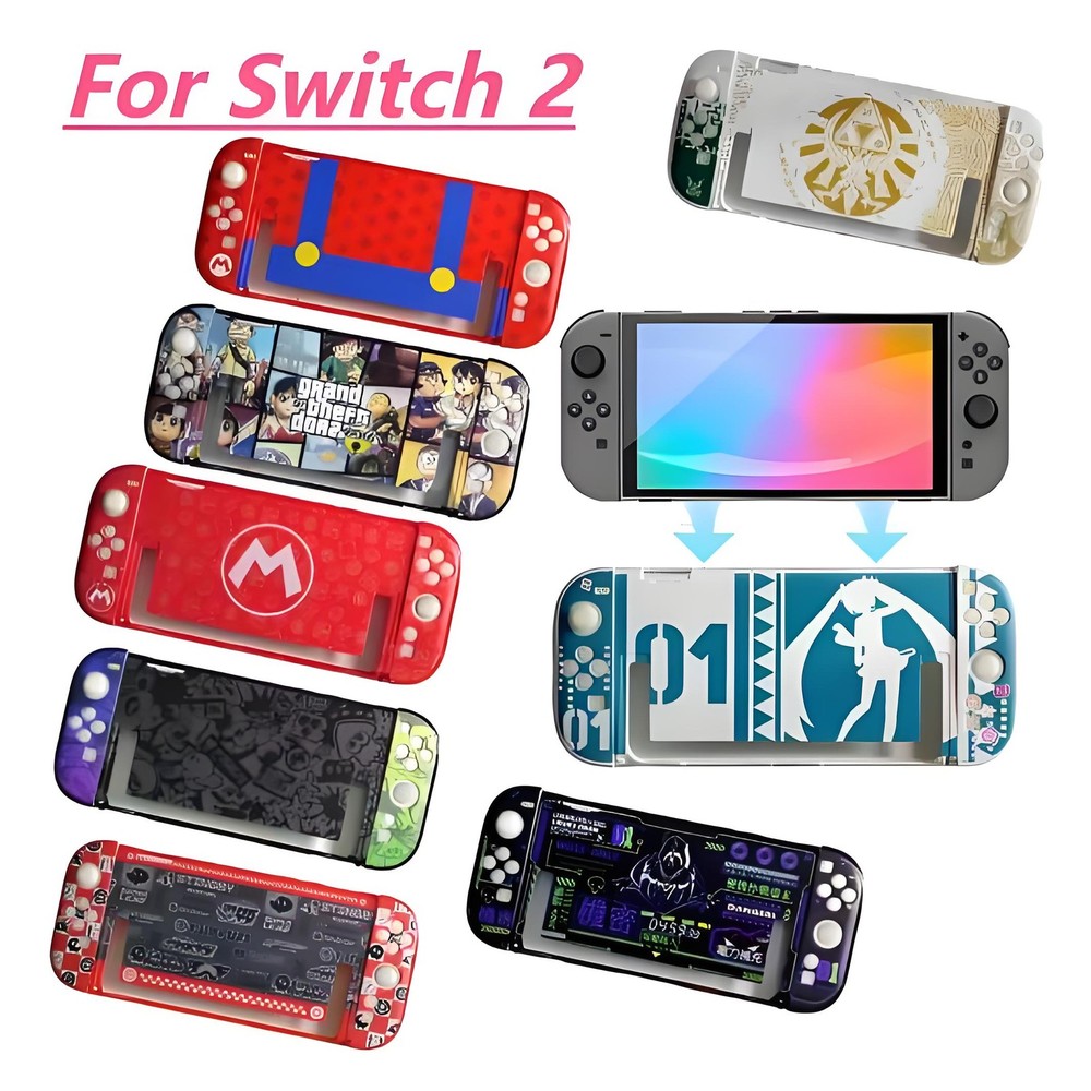 Case For Nintendo Switch 2 PC Protective Case Cover Shockproof Shell Accessories