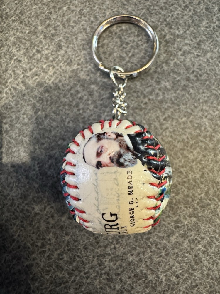 Gettysburg Mini Baseball Key Chain