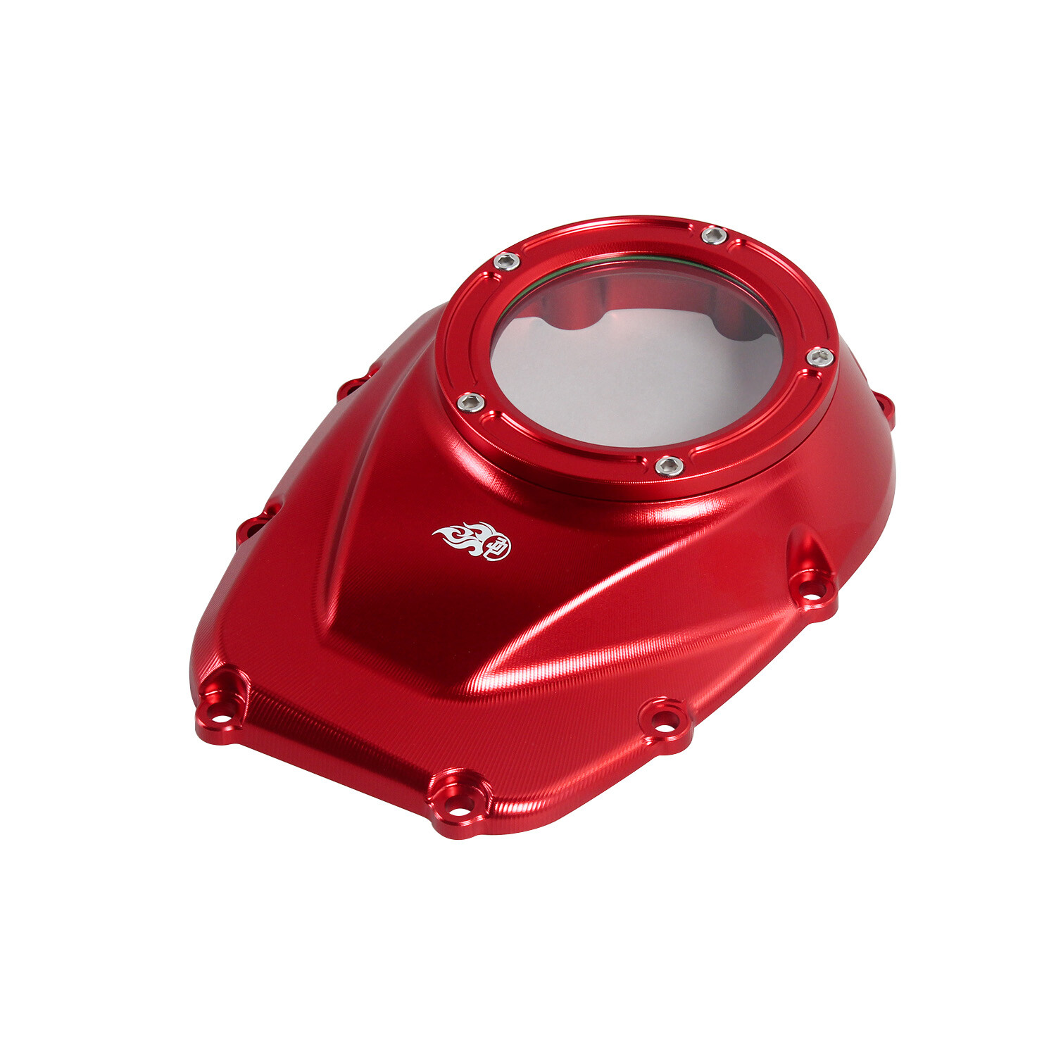 Red M8 Engine Camshaft Cover for Harley 2018-2024 Softail, 2017-2023 Touring FLH