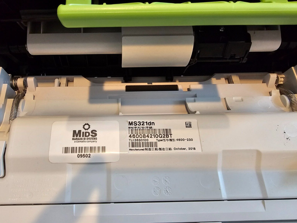 Lexmark MS321 Workgroup Monochrome Laser Printer with Toner/Ready to use.-Tested