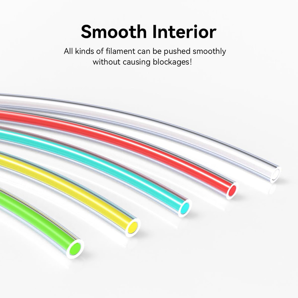 3D Printer Bowden PTFE Tube - 2M Teflon Bowden Replacement