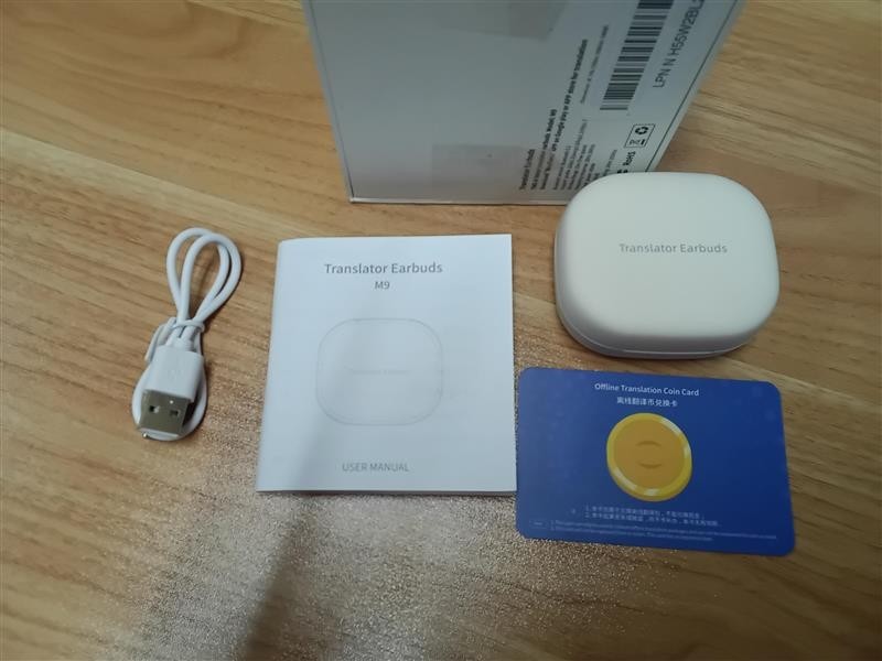 M9 Language Translator earbuds