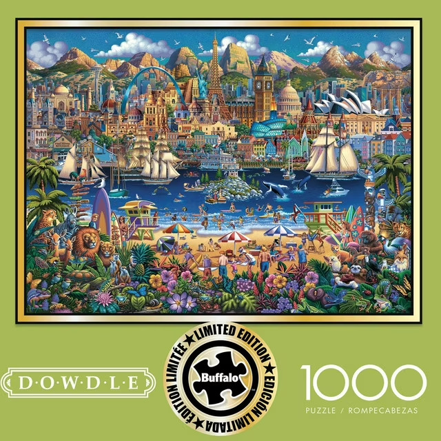 Buffalo Games Interlocking Jigsaw Puzzle 1000 PC