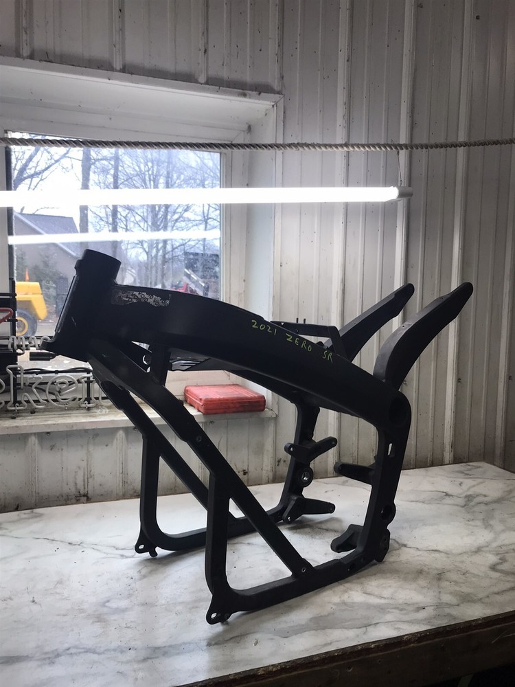 21 Zero SR ZF 14.4 Electric Motorcycle frame chassis