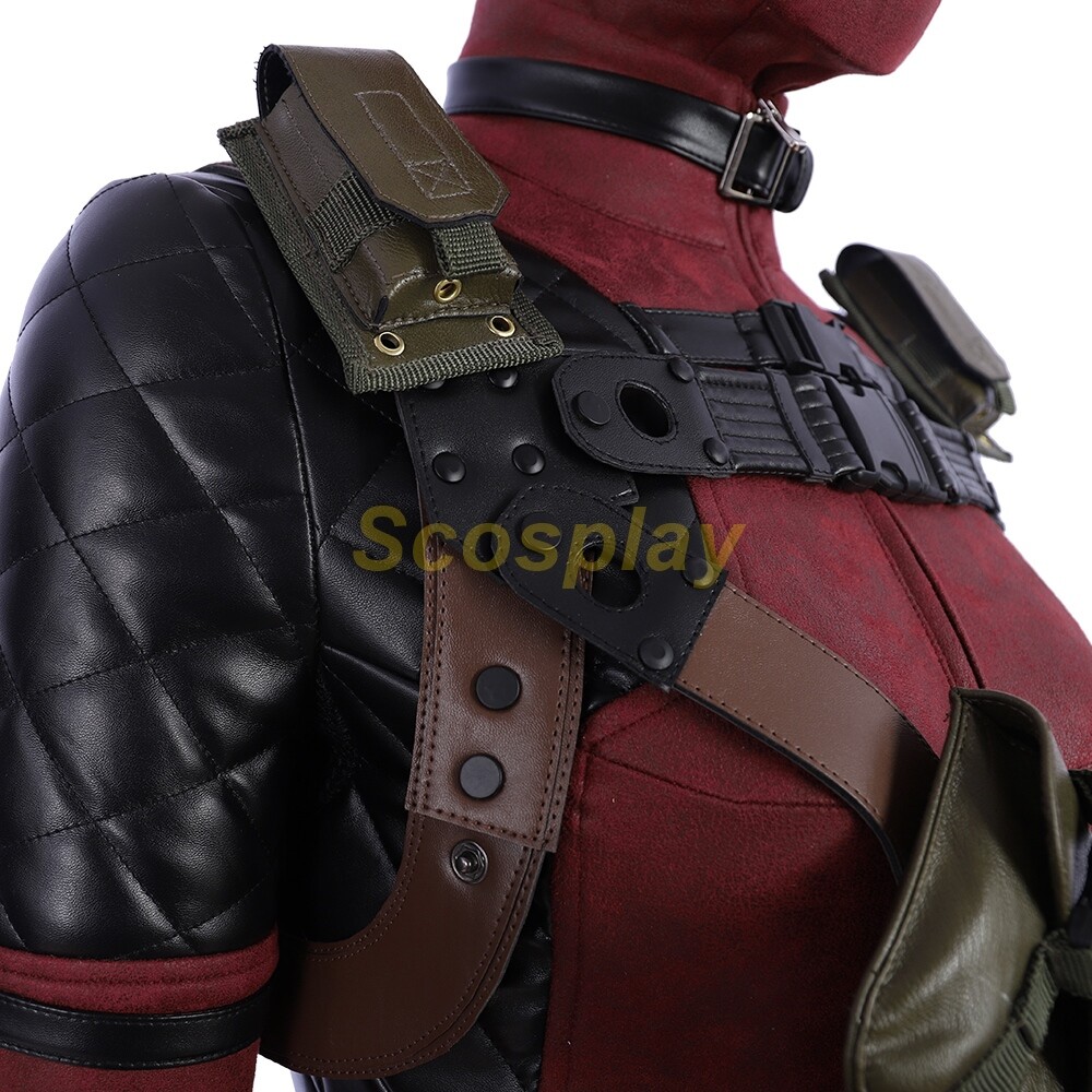 Ladypool Costume Deadpool cosplay suit fullset