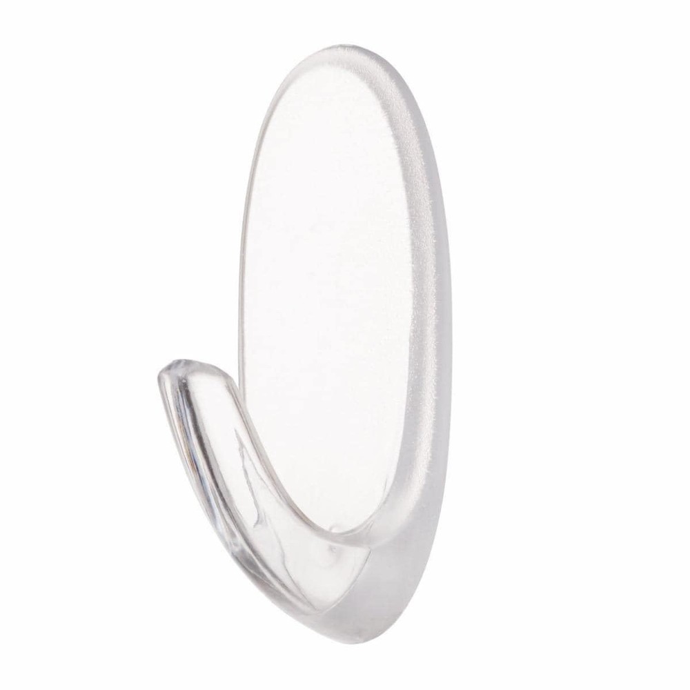 Small Hooks, Clear, 2-Hook, 6-Pack