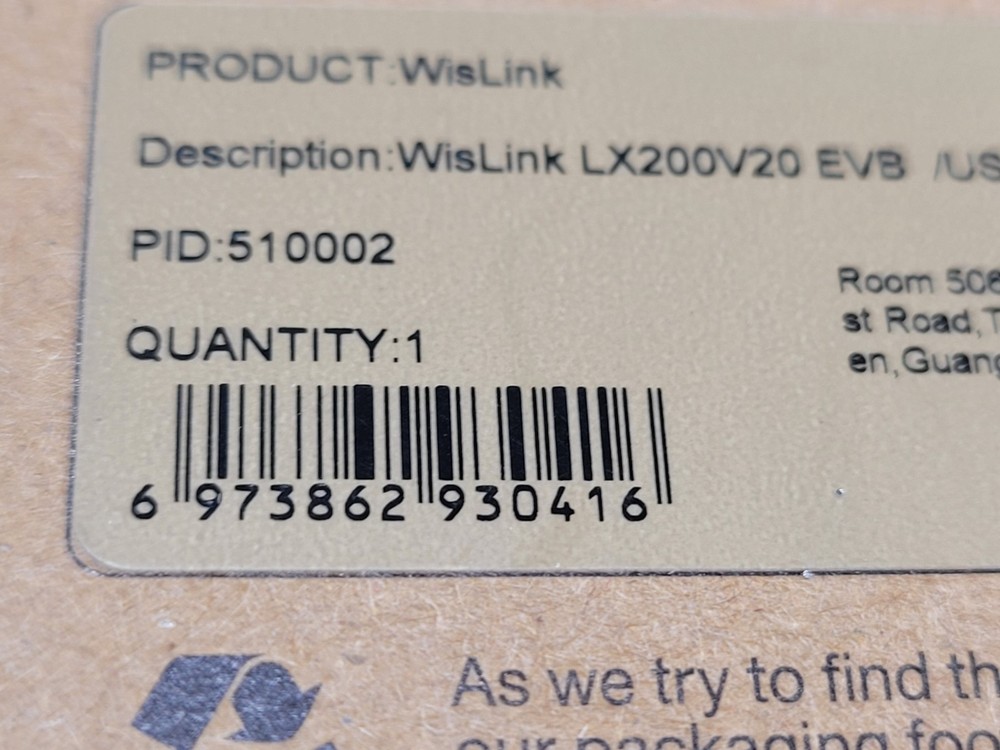 WisLink Modules Connectivity With Ease LPWAN PLC LX200V20 EVB