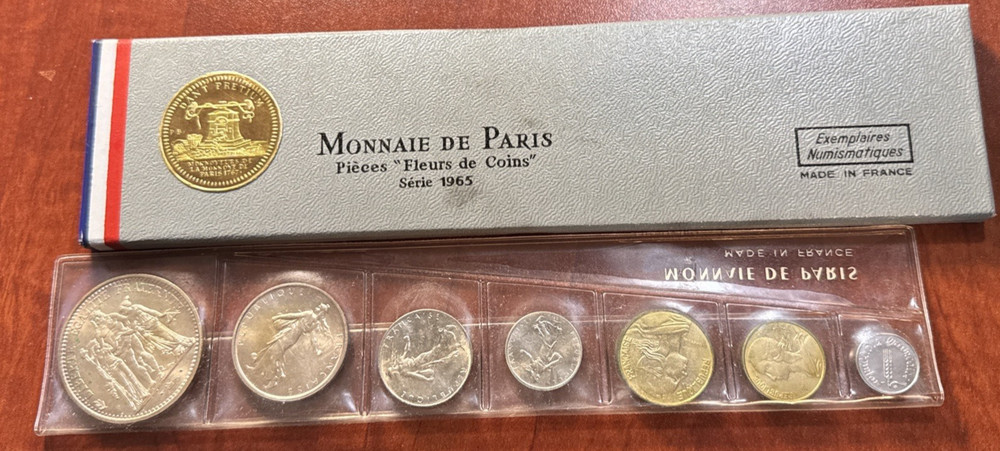 Monnaie De Paris 1965 Proof Set