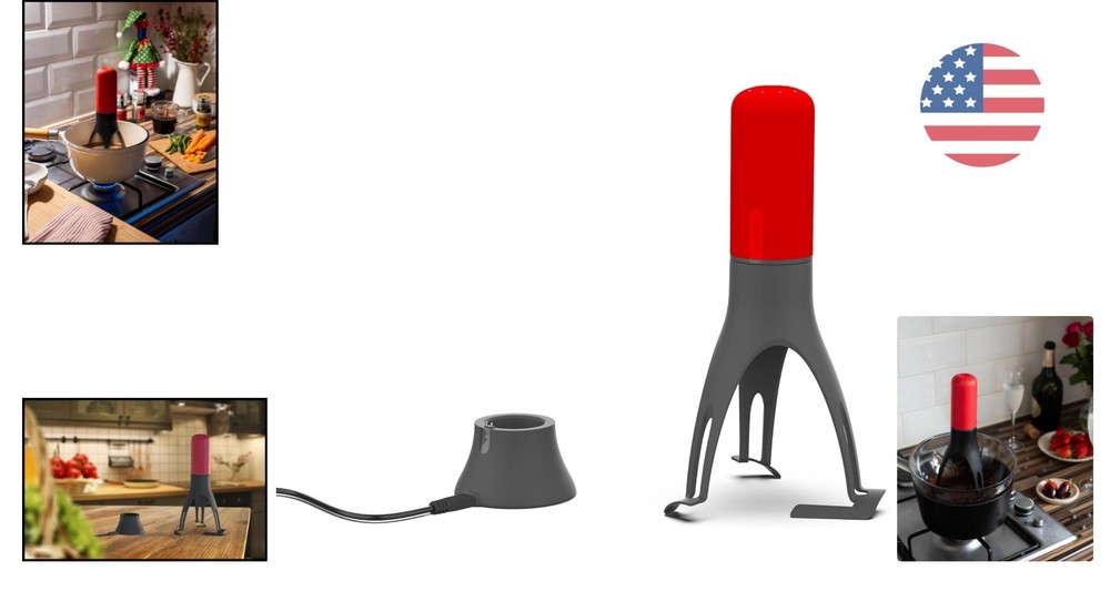 Effortless Cooking with Stirr Plus Automatic Pan Stirrer - Timer & USB Cradle