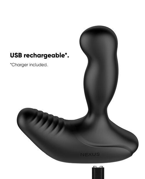 NEXUS REVO STEALTH APP REMOTE CONTROL ENABLED ROTATING & VIBRATING PROSTATE VIBE