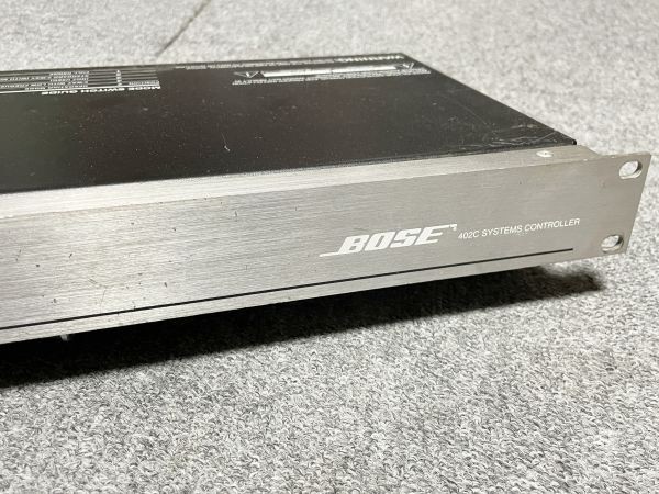 Bose 402C Systems Controller Loudspeaker Dynamics Processor Tested 100V Japan
