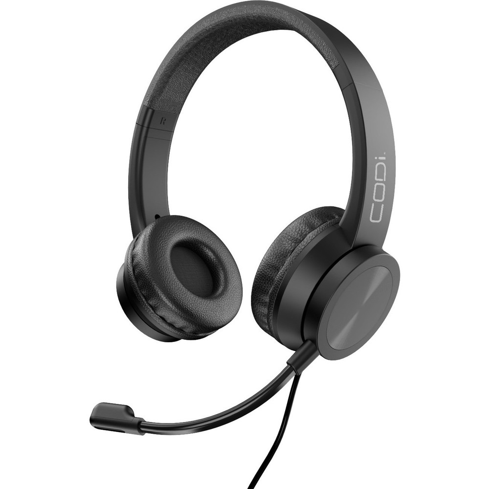 CODi Voice-Isolating Stereo USB-A Headset (a04508)
