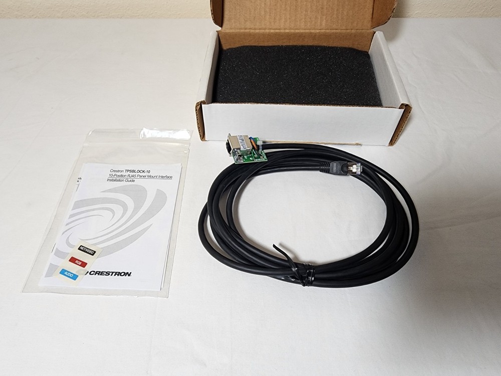 CRESTRON TPSBLOCK-10 10-Pin Connector Block For Touchpanel