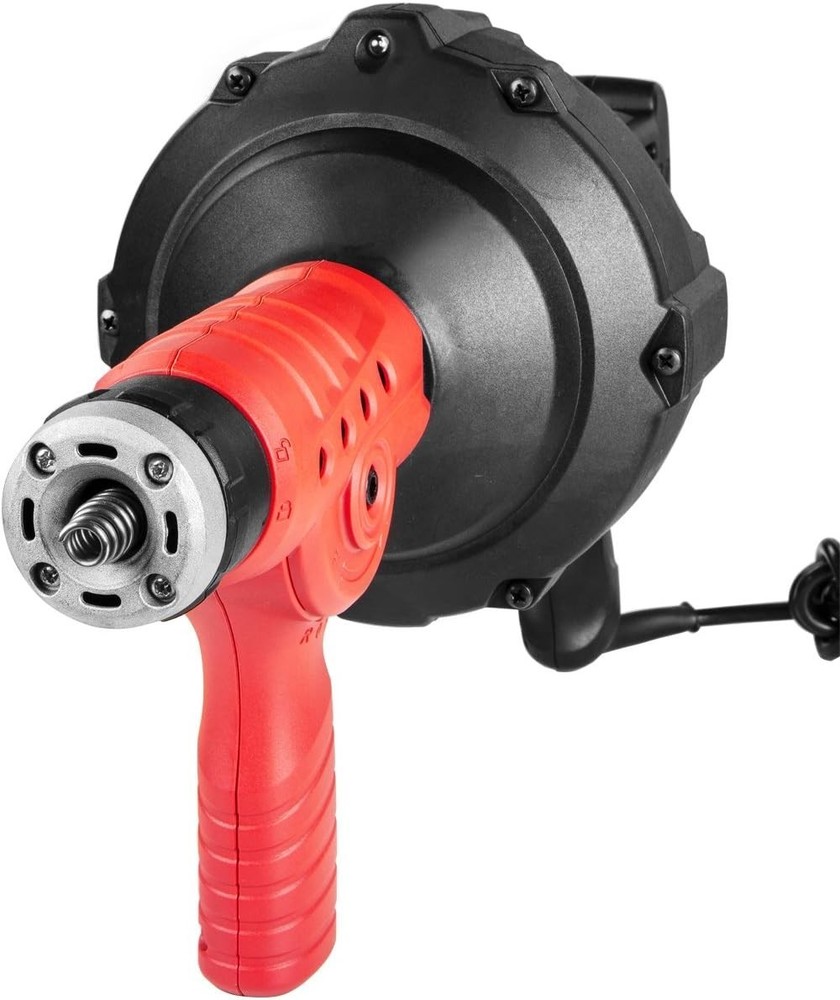 Portable Auto Feed Snake Auger - Unclog Drains Effortlessly