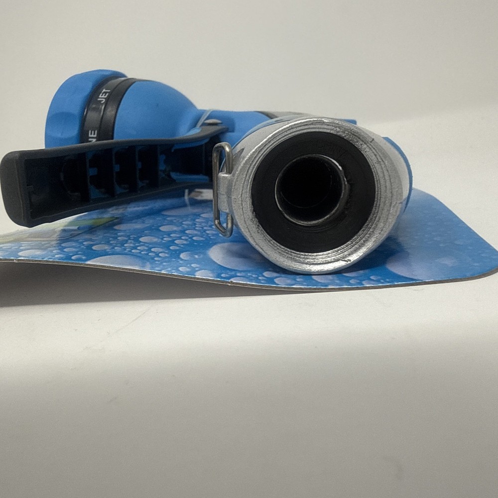 Belstrom Front Trigger Nozzle 8 Pattern Metal Trigger Nozzle For 3/4" Water Hose