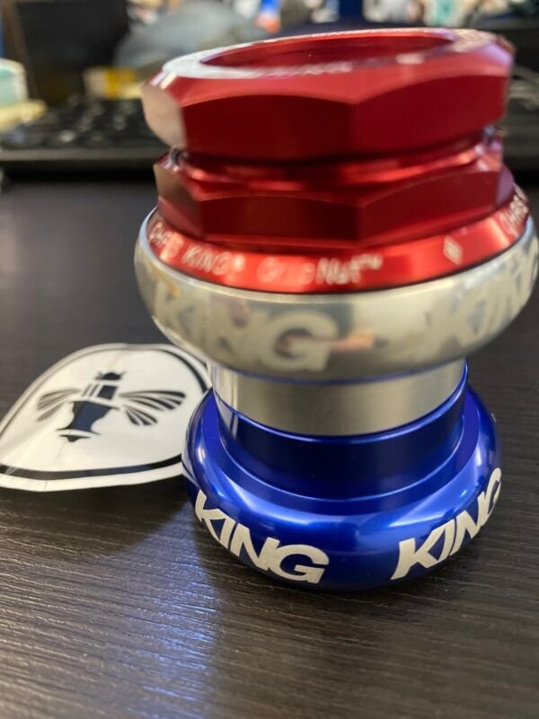 CHRIS KING GRIPNUT THREADED BOLD HEADSET 1-1/8" BROMPTION NEW