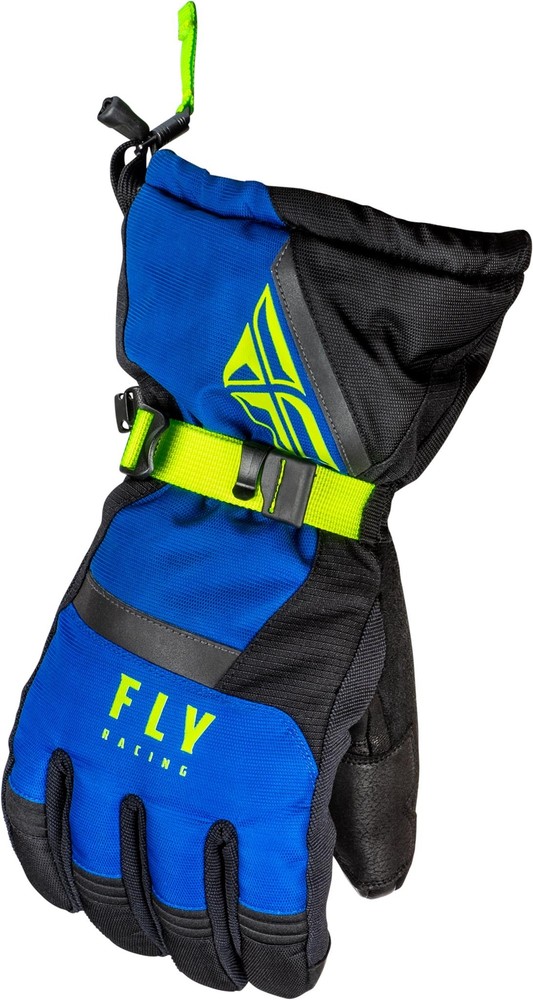 Cascade Gloves Black/Blue/Hi Vis Sm