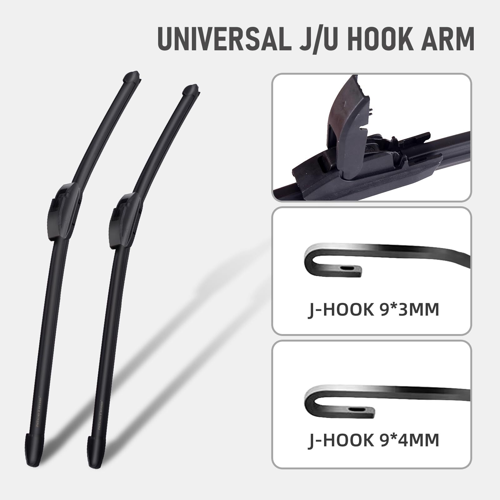 2 Limpia Parabrisas De Carro Delanteros 26 y 16 Pulgadas TOYOTA HONDA HYUNDAI