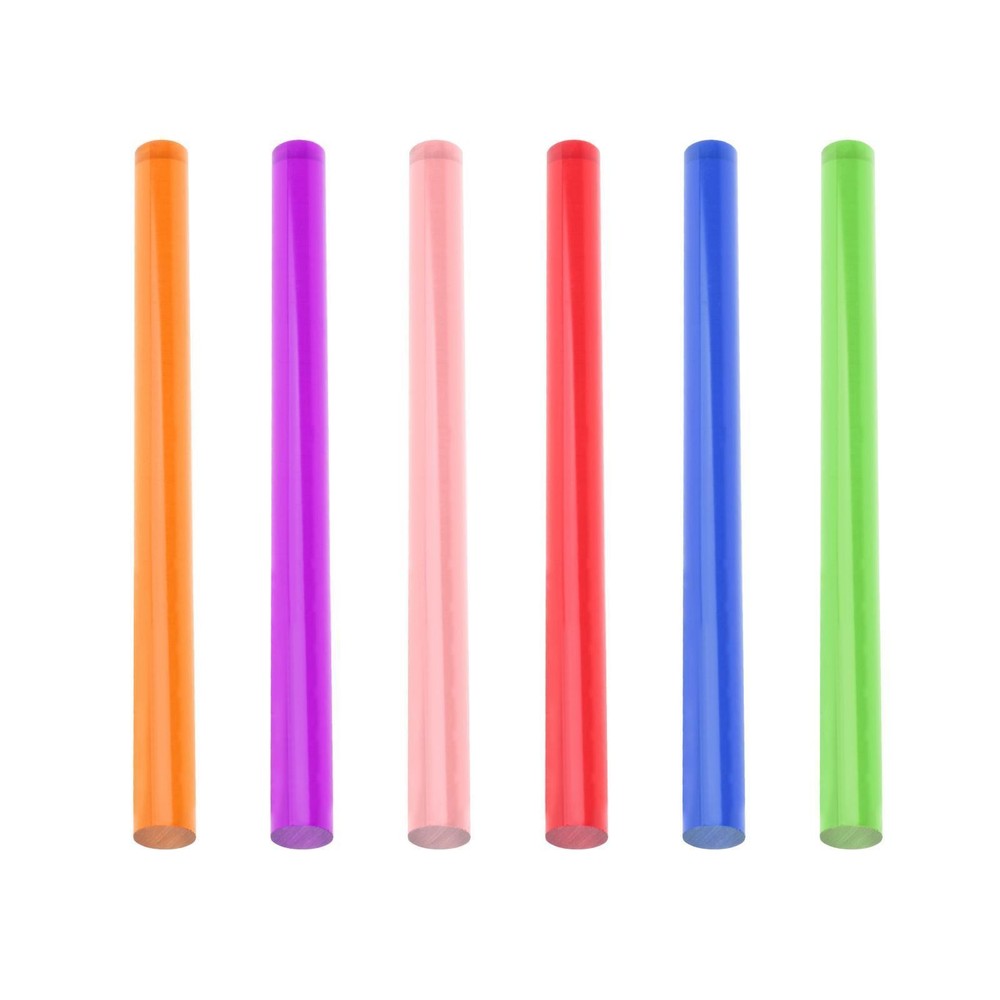 Acrylic Pool Cue Ferrule Replacement Unprocessed for Nine Ball Large Tip Sticks