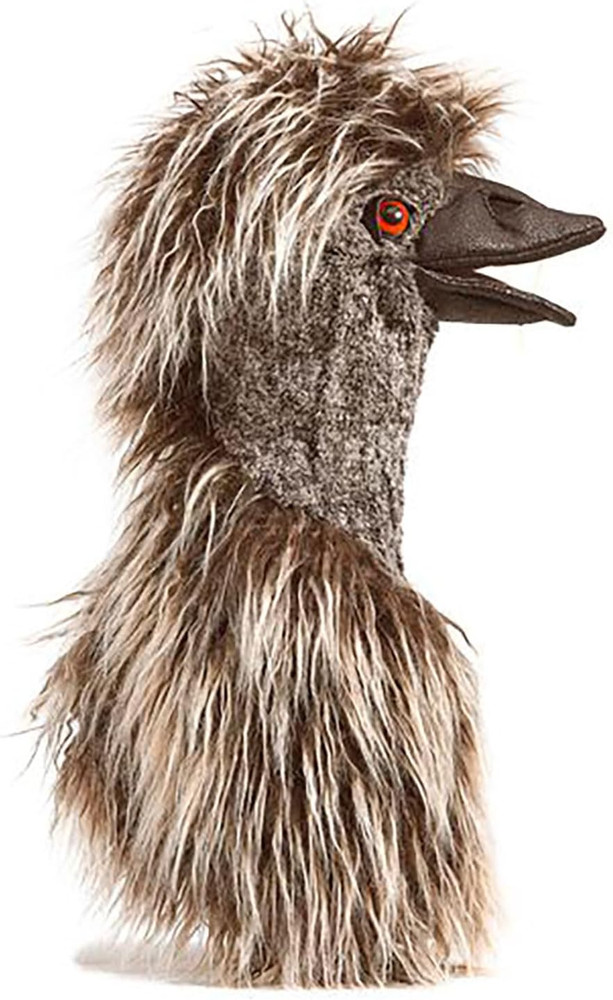 Emu Stage Puppet, Brown