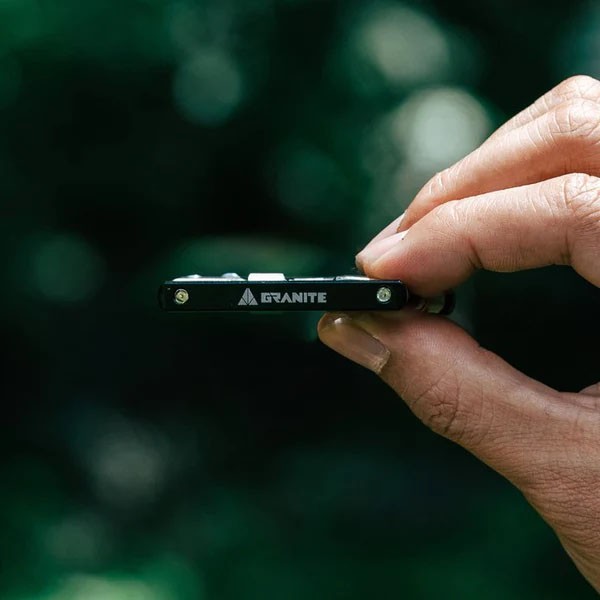 Granite-Design Diverse Foldable Multi-Tool with Hex, Screwdriver, Chain &