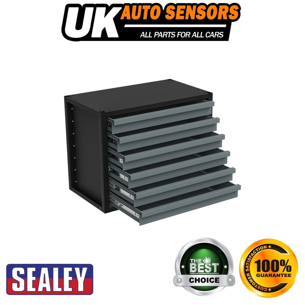 Sealey Modular Storage Mid Unit 6 Drawer 580mm APMRM1