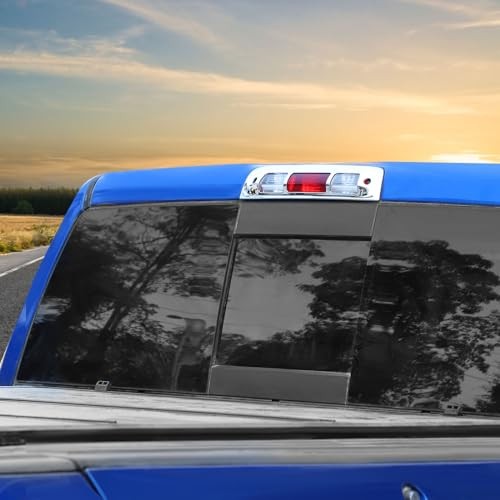 3rd Third Brake Light Tail Light Lamp Cover Trim Compatible with 2009 Chrome