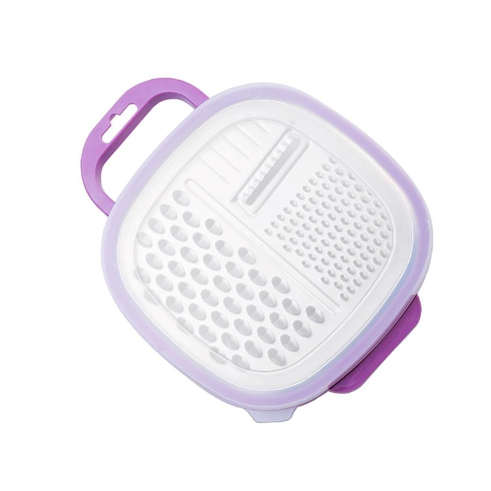 Cheese Grater with Container Box Grater with Handle for Kitchen Storage