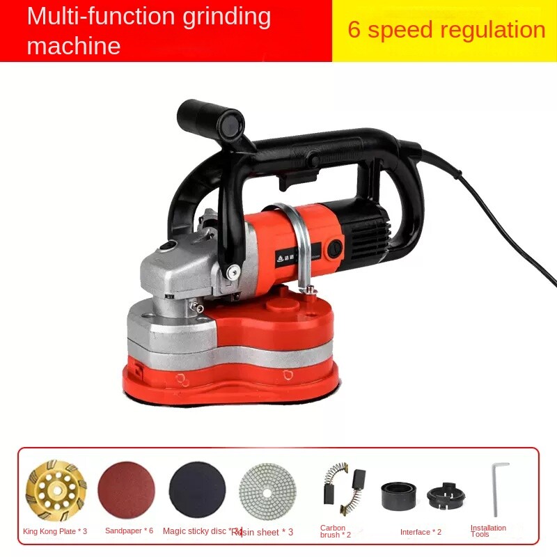 Sanding Machine Floor Grinder Grinding Edge Wall Floor Putty Without Dead Ends