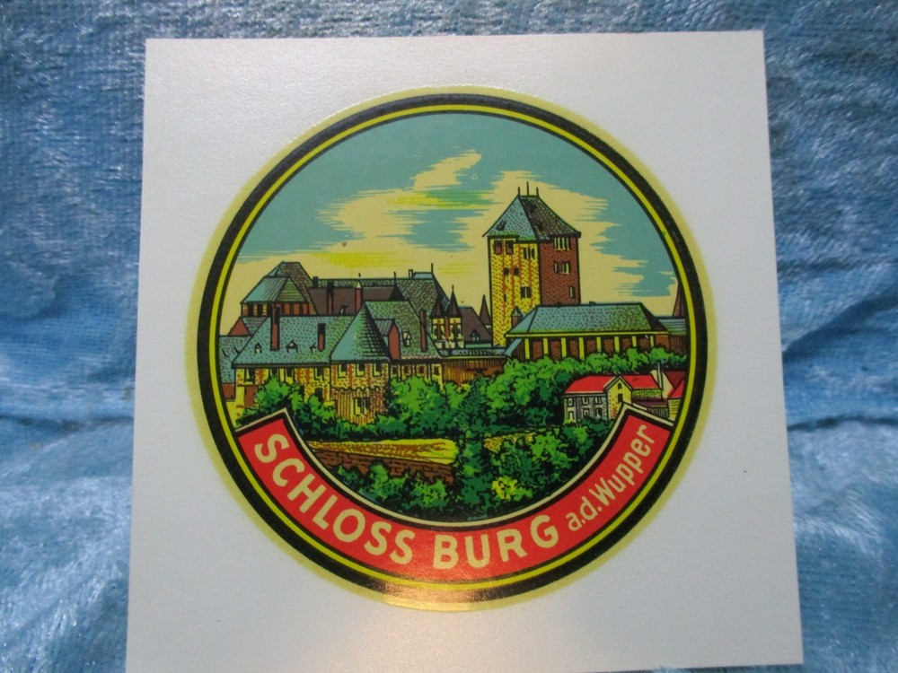 Schloss Burg Sticker