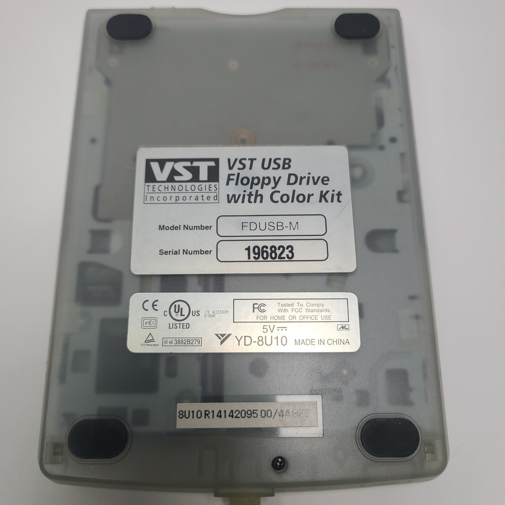 VST Technologies USB Floppy Drive With Color Kit FDUSB-M
