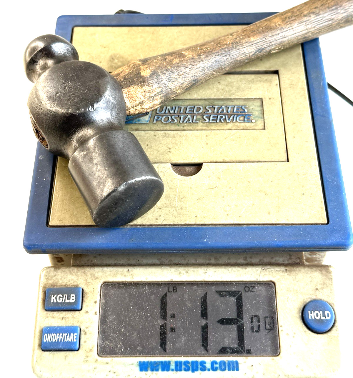 Vintage WINCHESTER ball Peen Hammer Overall Weight 1 lb 13 oz