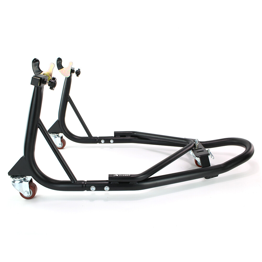 Motorcycle Bike Stand Rear Wheel Lift Adjustable Swingarm Forklift Paddock Stand