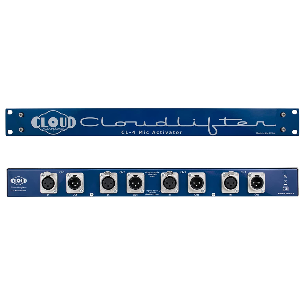 Cloud Cloudlifter CL-4 Mic Activator 4-Channel Rack