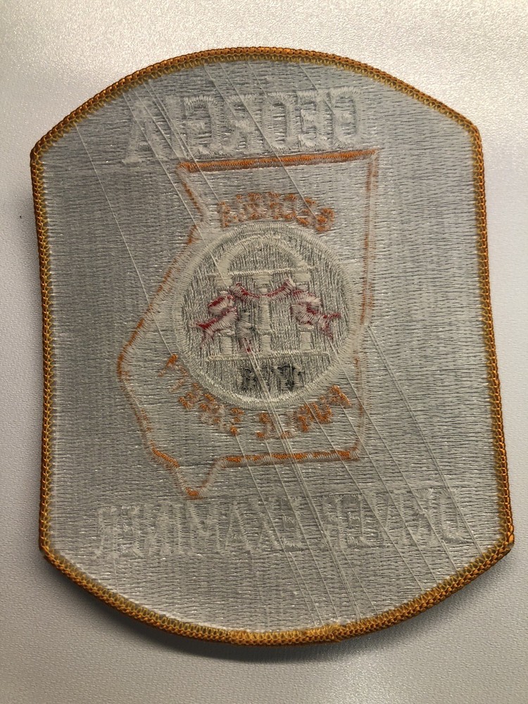 Georgia Driver Examiner Patch