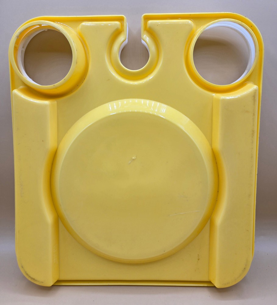 (2) 2003 Imperial Plastics MINI SMART SERVING TRAYS 6-Compartment Divided, NEW