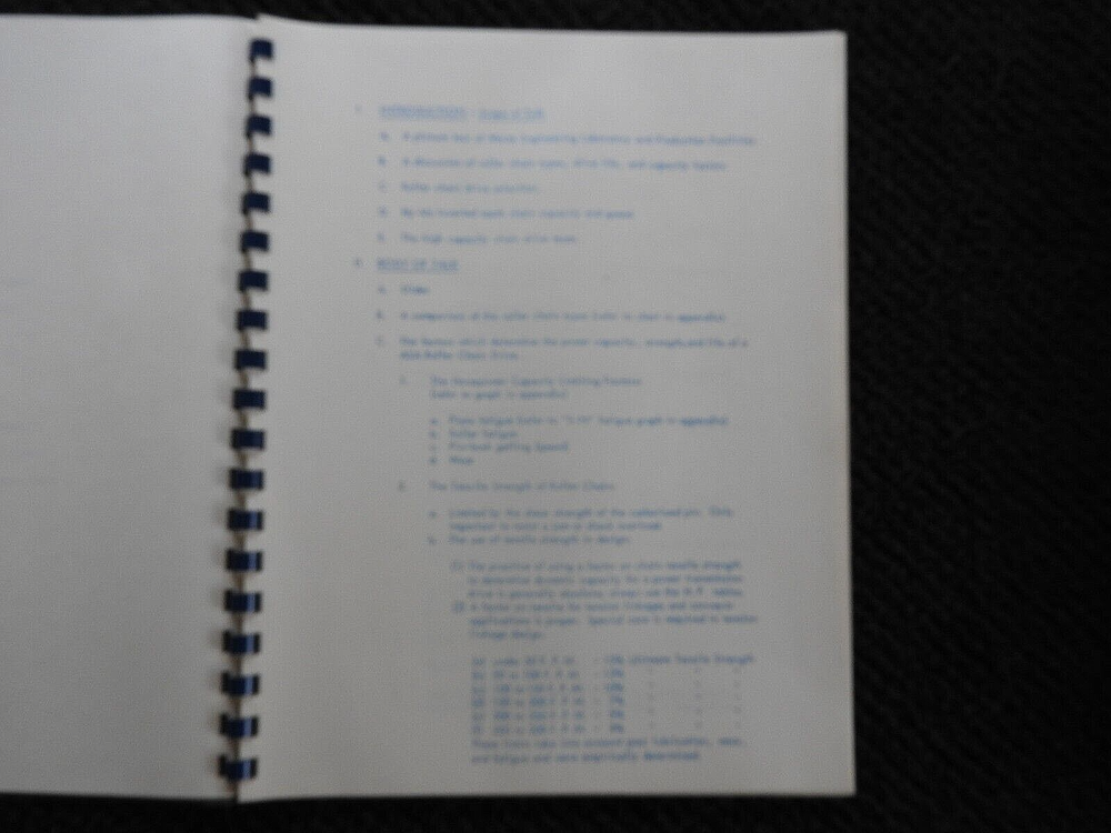 1960 Borg Warner Morse High Performance Chain Drive Engineering Manual T F Sharp