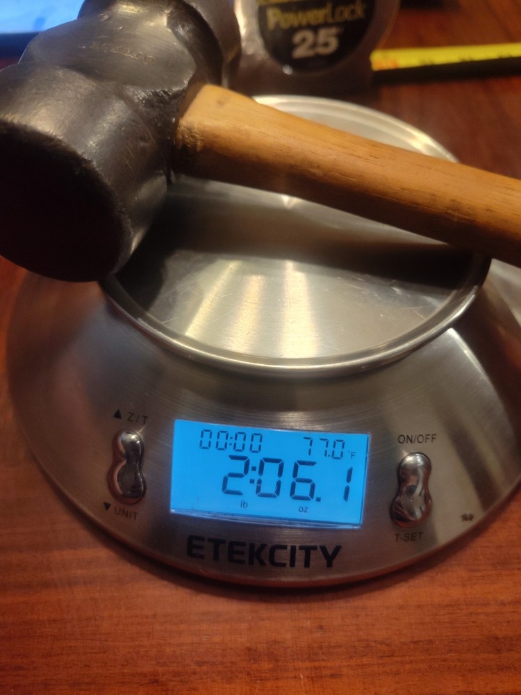 Grey Bar Blacksmith Hammer 2lb