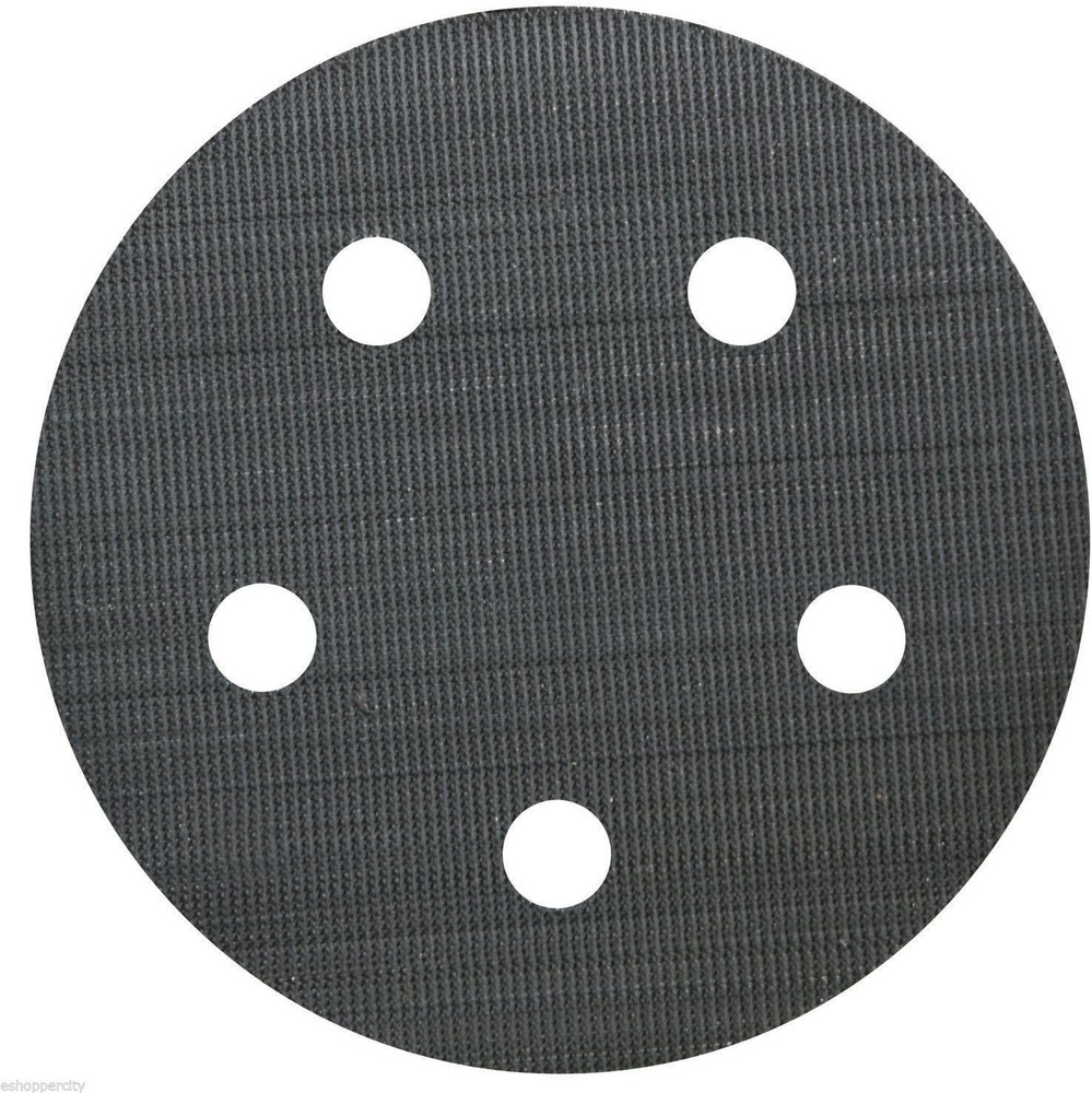 Replace 5" Pads and Abrasives 5" Dia - 5/16"-24 UNF Threaded Shaft Hook & Loop S