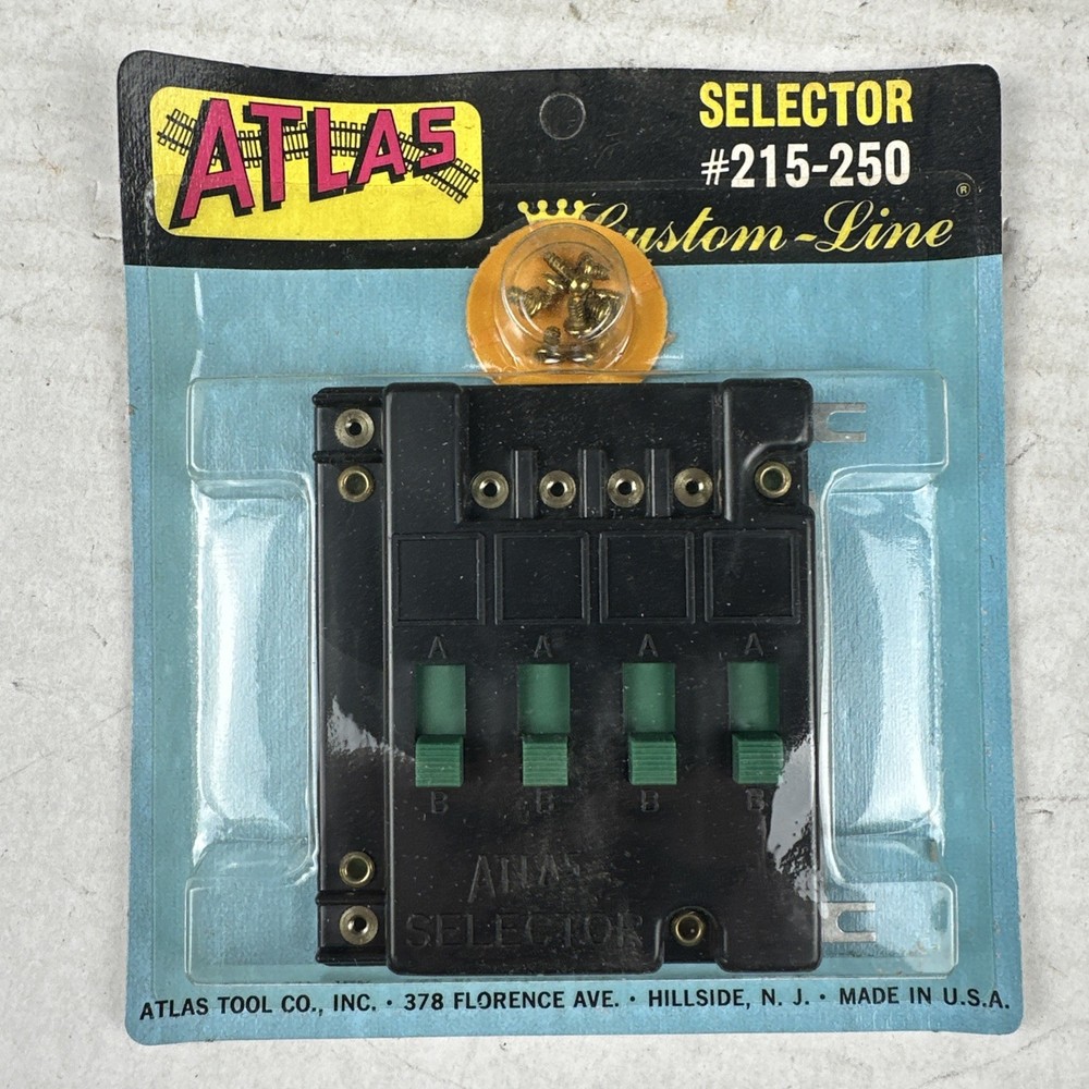 Atlas HO Scale #215-250 Selector