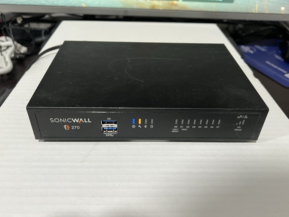 SonicWALL TZ270 High Availability Firewall - Black