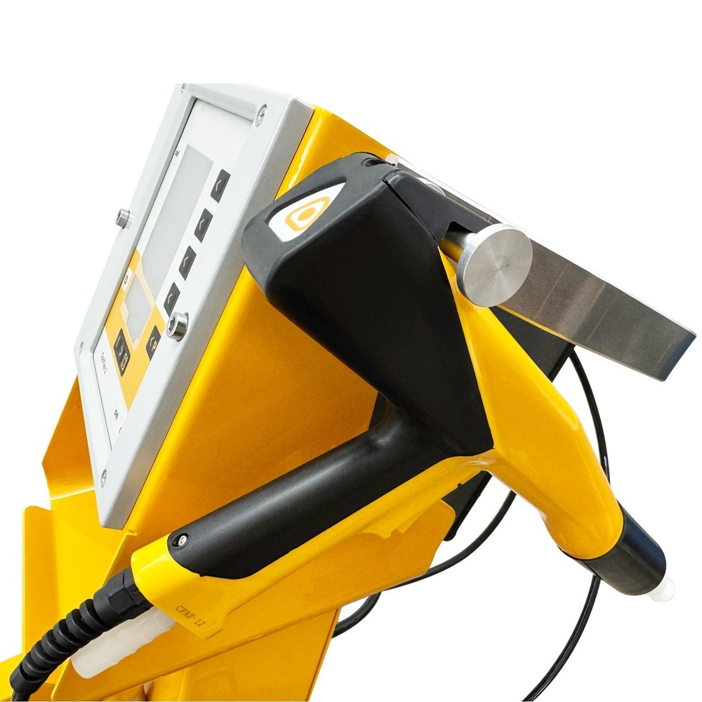 Box-type X Vibratory Feeding Electrostatic Particle Spray Gun 110V LCD Screen